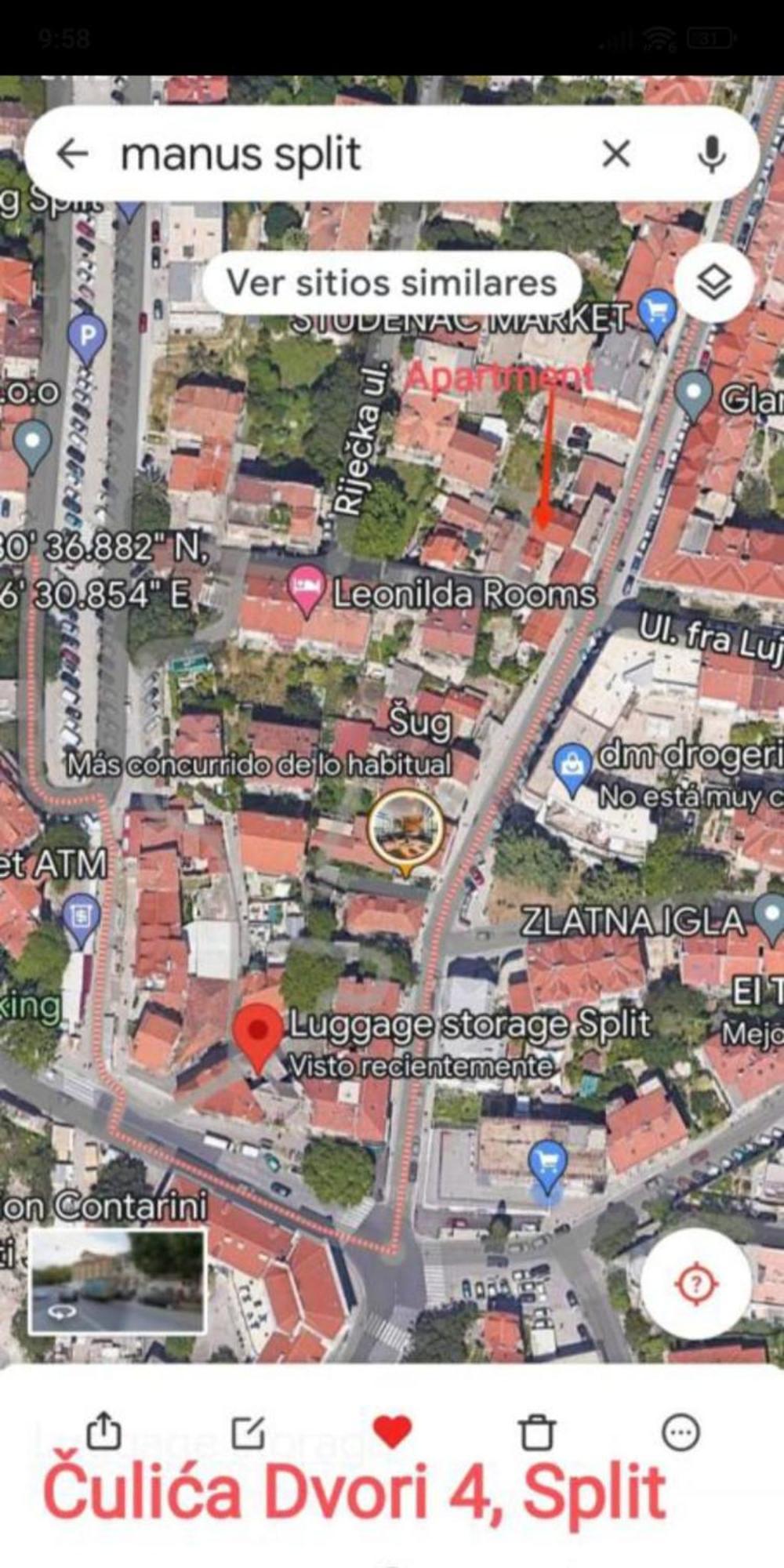 Apartamento Center Perfect Spot Split Exterior foto